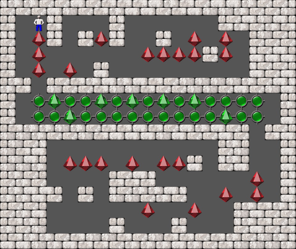 Sokoban Bugs1005 collections level 163